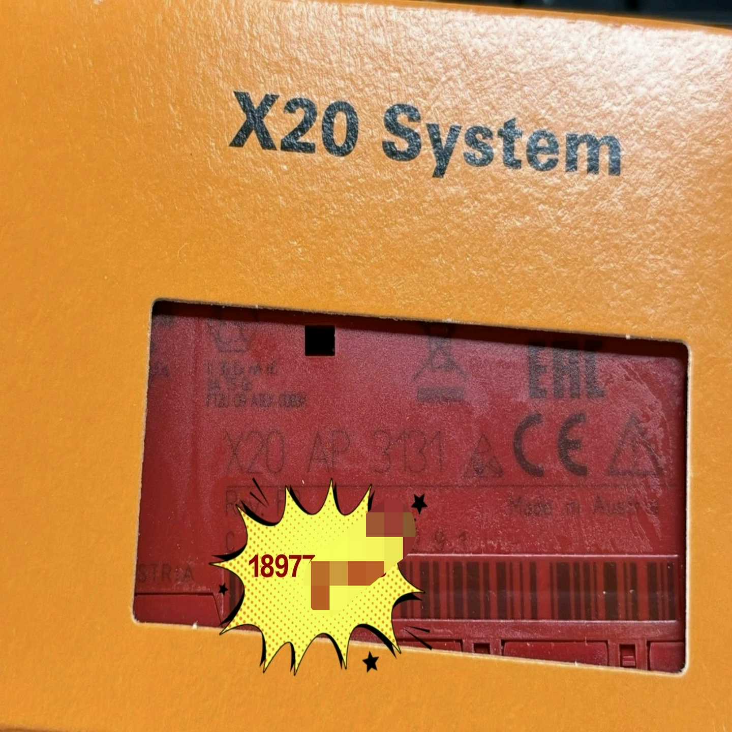 询价B&RX20AP3131模块，直接拍不发货，贝