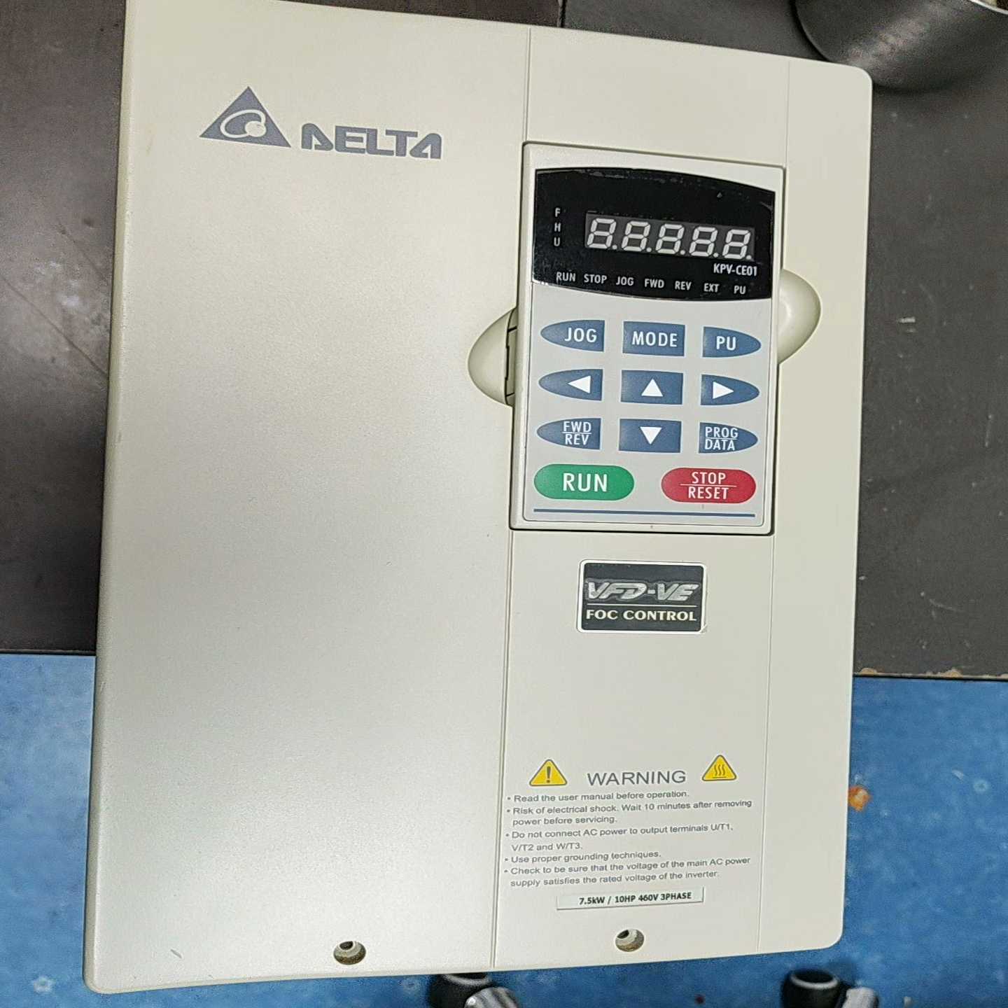 (贝贝商铺)台达变频器VFD075V43A-2,崭新1台,功能测试完好,