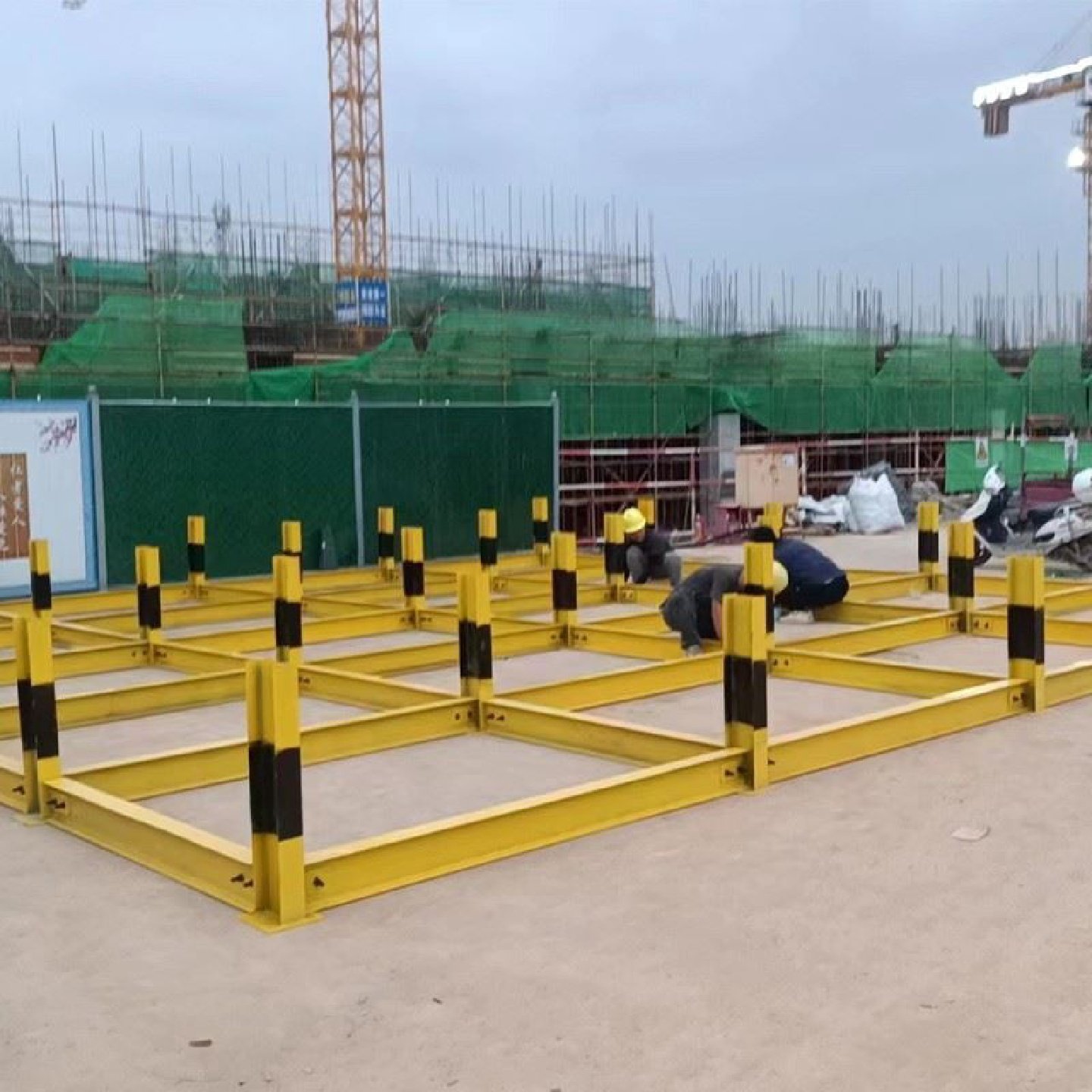 钢筋堆放架材料摆放平台组合支撑架槽钢筋加工棚现货定制建筑工地,金属材料及制品,金属盒/箱/柜,淘宝优惠券,粉丝福利购,淘宝优惠卷