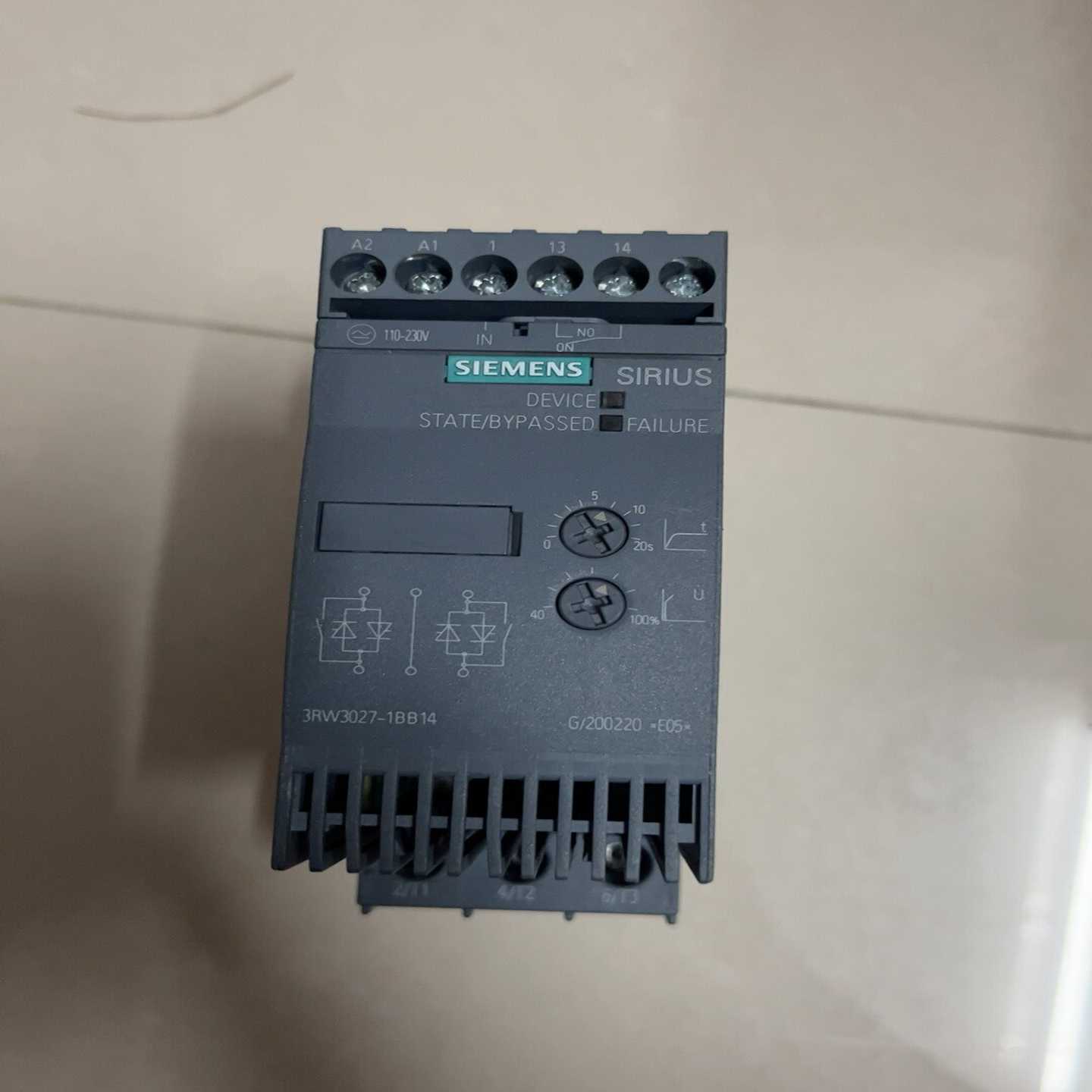 西门子软启动器3RW3027-1BB14