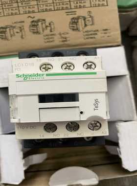 施耐德接触器LC1D18FD，110VDC电压，TeSys系