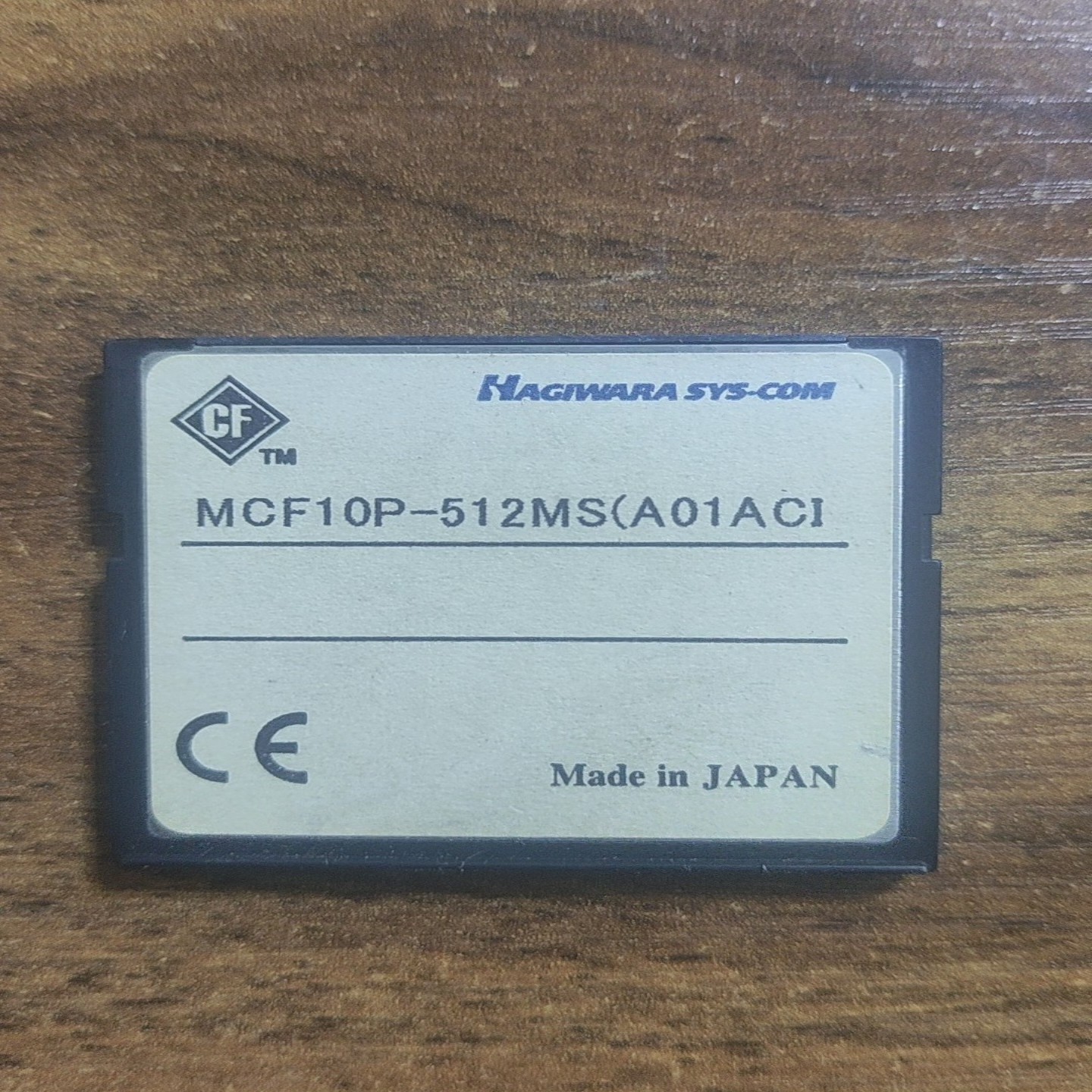 cf卡，mcf10p-512ms(A01AC1)功能。实询价