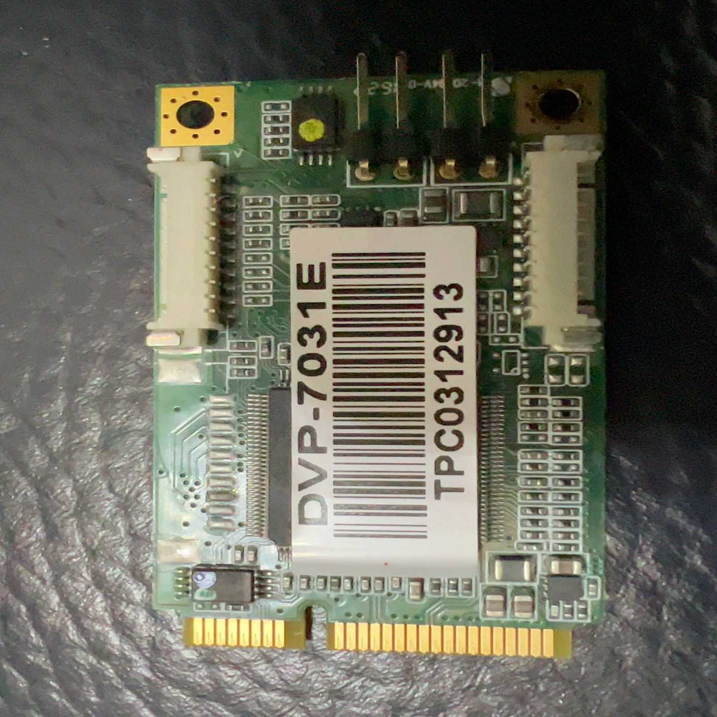 研华 DVP-7031E 视频采集卡 MiNI PCIE 4【鑫鑫商铺】