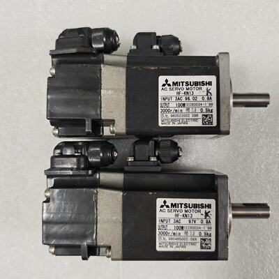 议价Mitsubishi Servo Motor HfKn13 100W Power SecondH Disasse