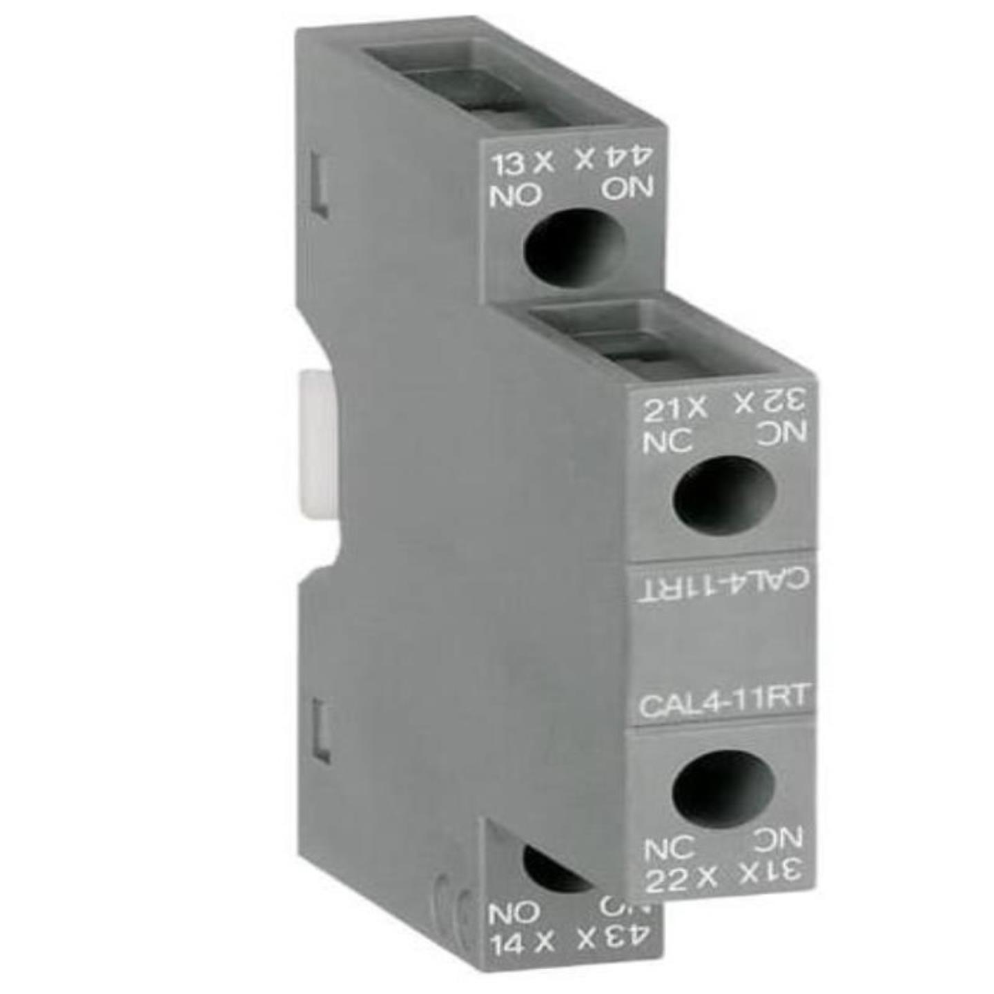 【议价】ABB接触器附件 轨道铁路专用 辅助触点  CAL4-11RT