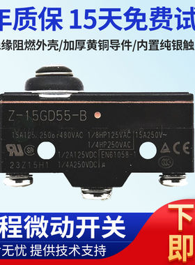 微动开关Z-15GD55-B Z-15GK55-B  Z-15GD-B  Z-15GK355-B 22-B