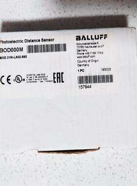 巴鲁夫Balluff激光距离传感器BOD000MBOD2询价