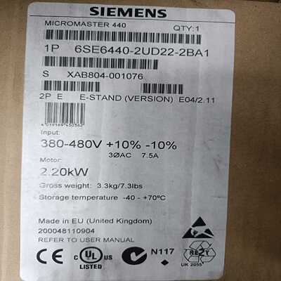 6SE6440-2UD22-2BA1（电子设备）