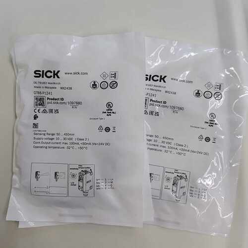 德国西克传感器GTB6-P1241未拆封货询价