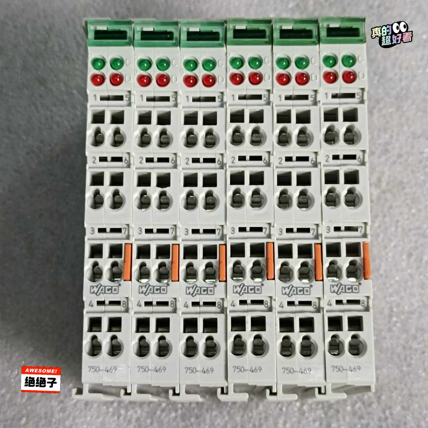 WAGO万可PLC模块750-469原装拆机，成色漂亮--议价商品