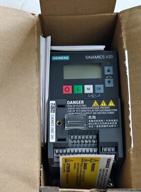 拍前询价：西门子V20变频器6SL32105BB125BV1