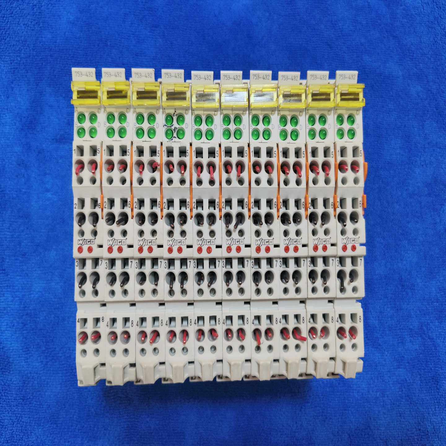 WAGO万可模块753-432拆机件成色漂亮功能包好--议价商品