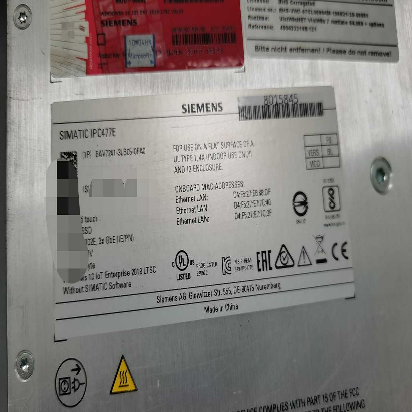 6AV7241-3LB05-0FA0成色漂亮功能完好少量现货--议价商品