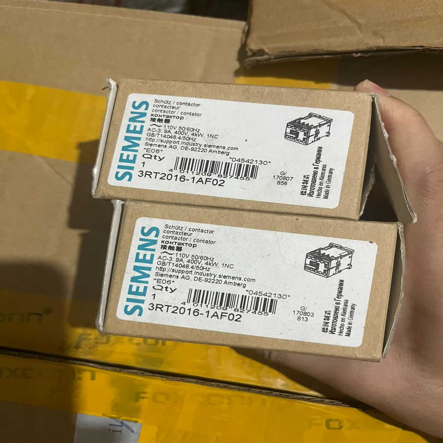 【议价】接触器3RT2016-1AF02。适用