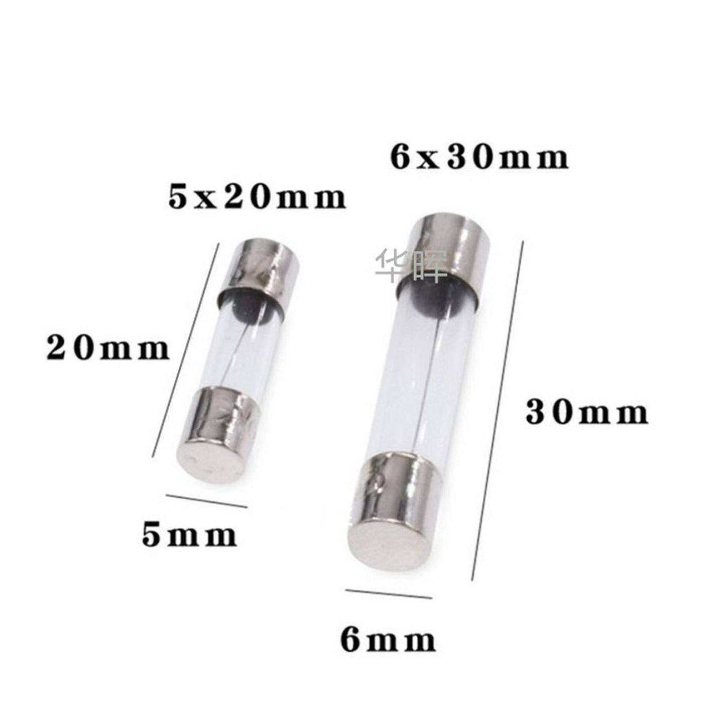 5*206*30玻璃保险管/保险丝2501/2/3/5/10/0.5-25