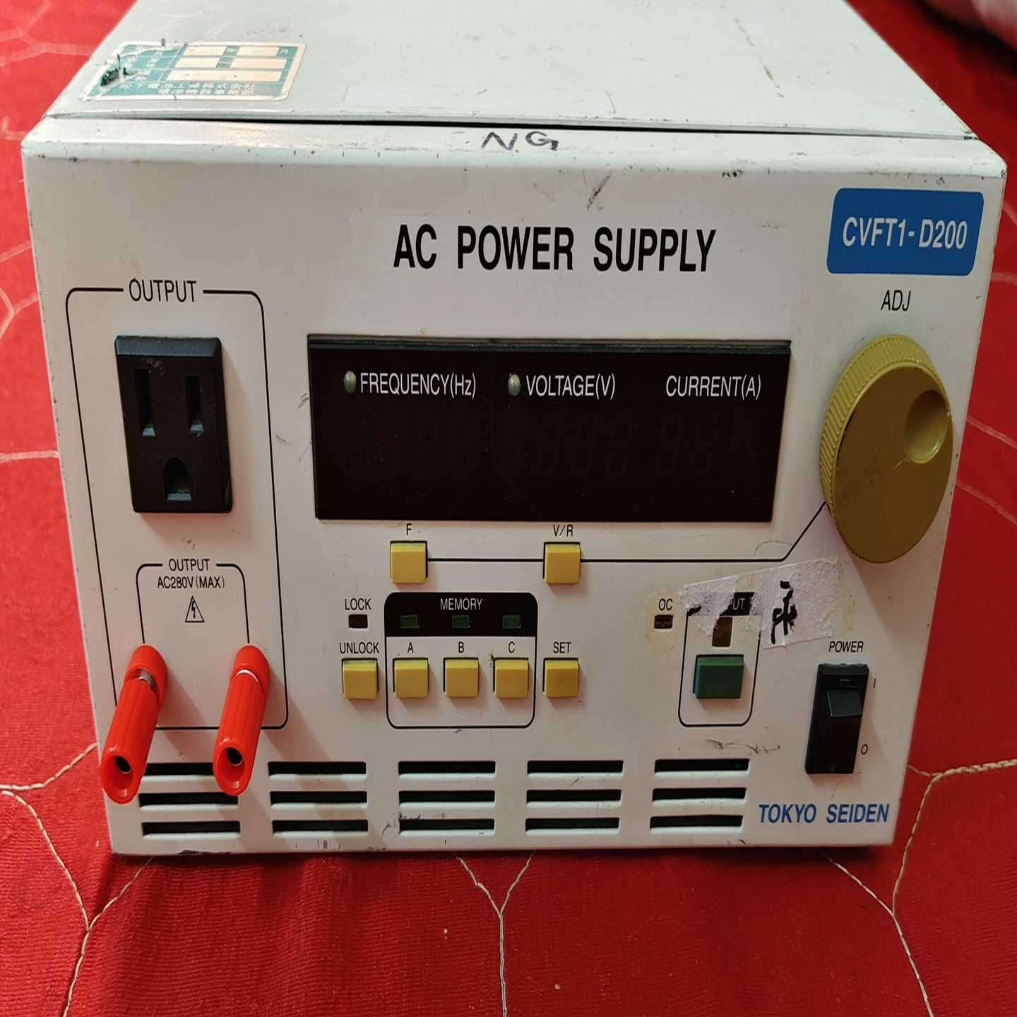 询价日本TOKYOSEIDEN东京精电CVFT1-D200