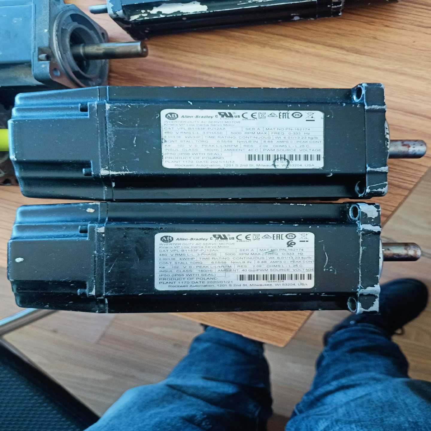 询价AB伺服电机CATVPL-B1153F-PJ12AA