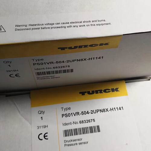 议价图尔克PS01VR-504-2UPN8X-H1141压力感测器 全新原装