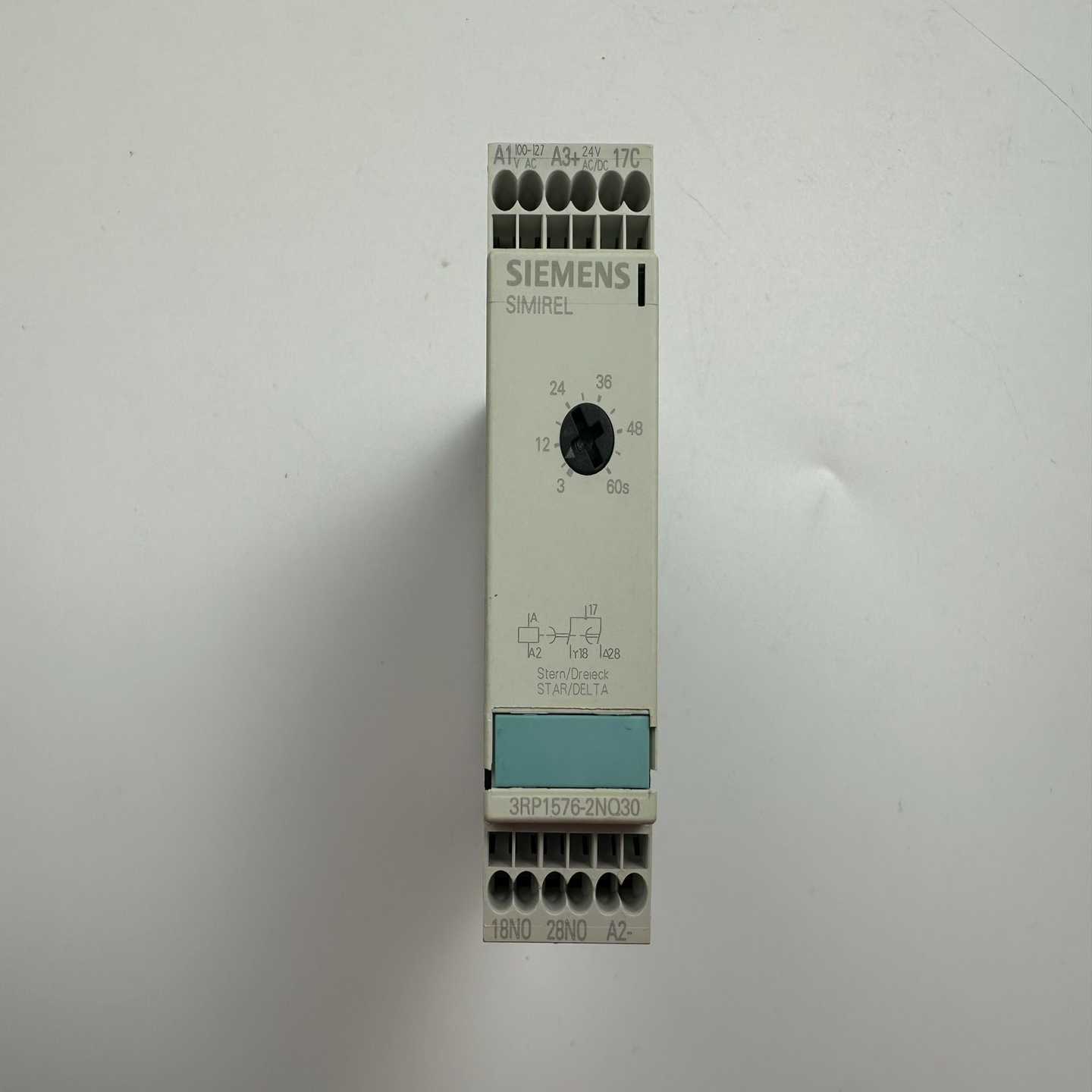西门子时间继电器3RP1576-2NQ30，拆机现货实拍，成--议价商品