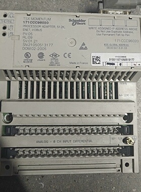 施耐德TSXMomentum处理器适配器型号171CCC9议价