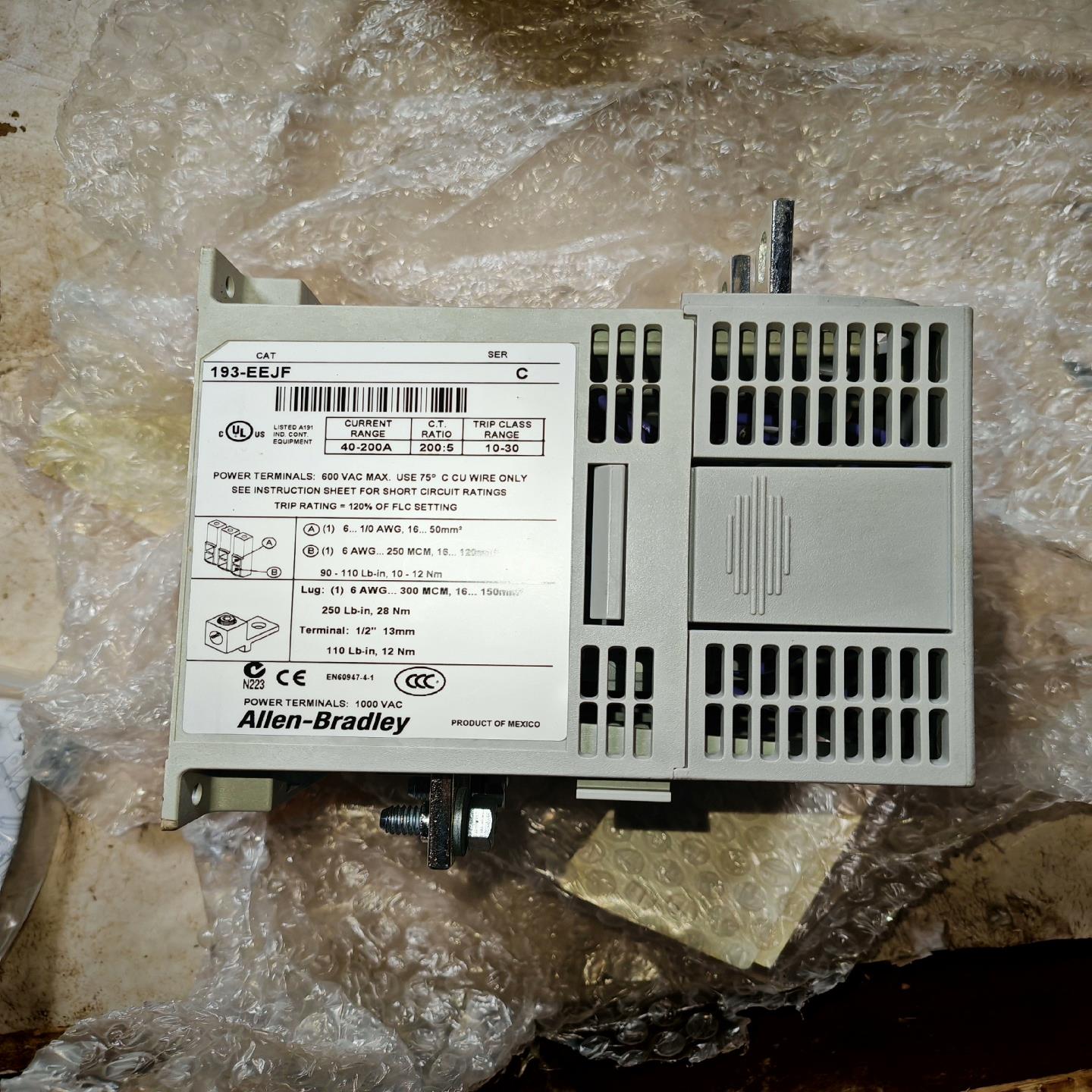 AB 罗克韦尔 热过载继电器 193-EEJF 40-200（佳毅工控）