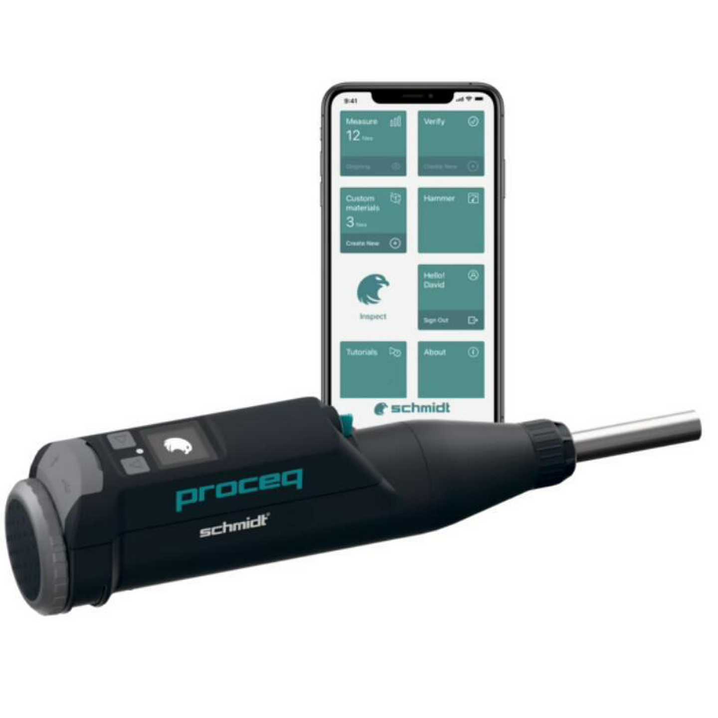 RockSchmidtRS8000岩b石回弹仪使用回弹仪技术进行岩石测试Proce