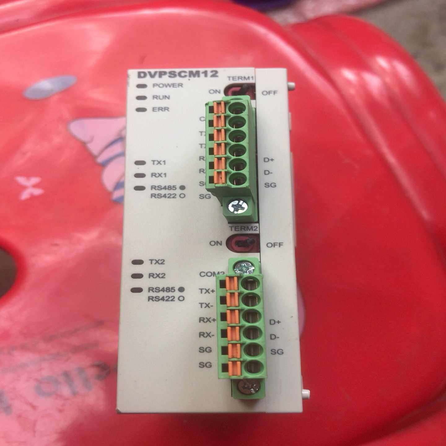 询价台达DVPSCM12-SL有一点磕碰