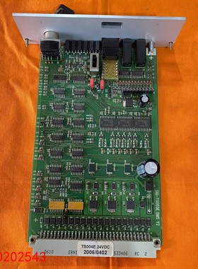 【请询价】WEISS TS004E 控制板成色不错功能正常24V