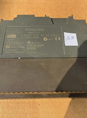 6ES73221BL000AA0未测试零件不工作
