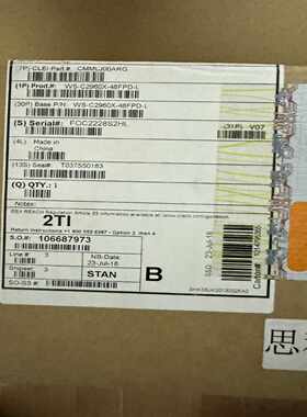 WS-C2960X-48FPD-L单包~询价