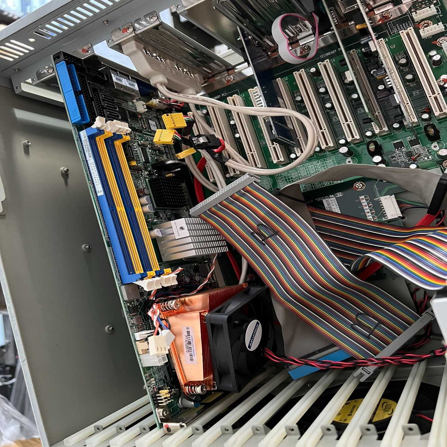 (询价)研华工控机主板PCA-6194G2 送CPU 功能测好成