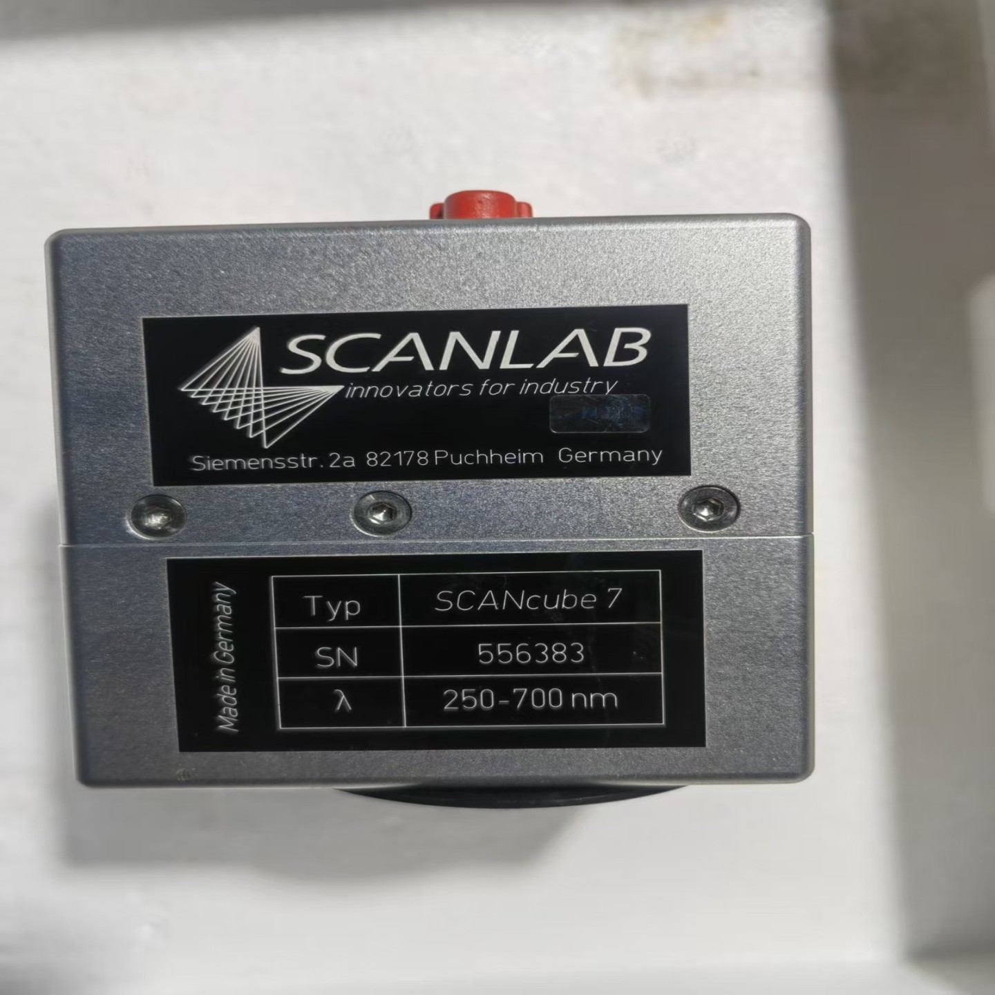 德国SCANLAB振镜SCANcube7250-询价