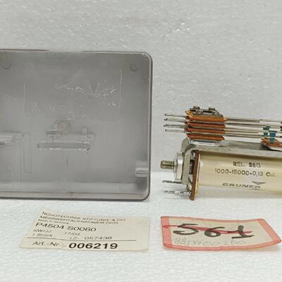 GRUNER REL 26G 1000150000.13 Cul Polarized Latching Relay NE