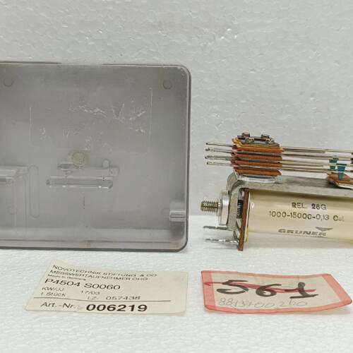 GRUNER REL 26G 1000150000.13 Cul Polarized Latching Relay NE