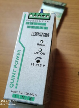 5A原装菲尼克斯电源QUINTPS1AC24DC5
