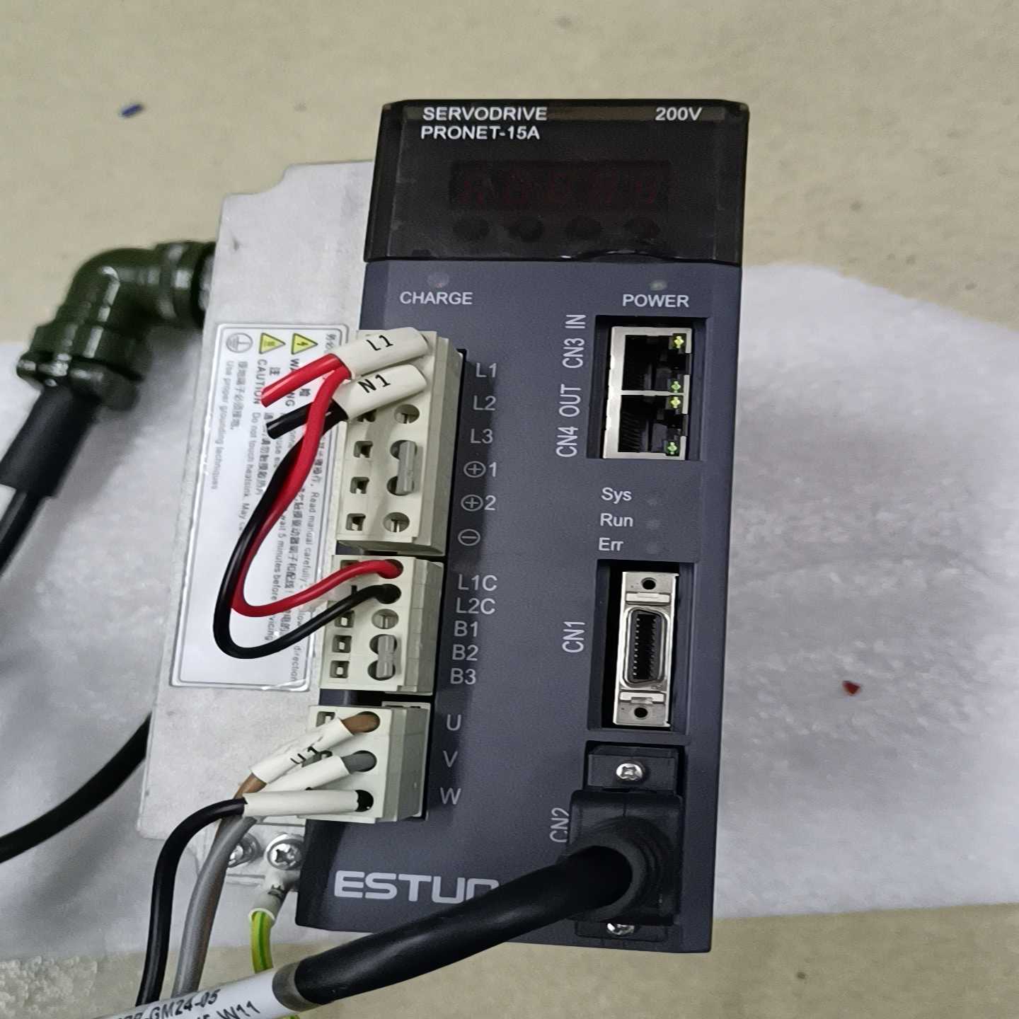 9成新埃斯顿伺服PRONET-15AEF-EC【博航商行】