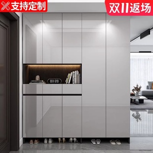 柜可订货 实木阳台防晒储物柜衣柜家用卧室现代客厅收纳柜飘窗柜鞋