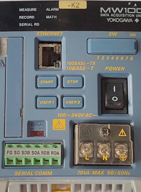 1Pc Yokogawa MW100E1W Data Aquistion Unit 240VAC Used Yokoga