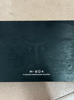 MTSAB类4声道四路功放M804功放功能正常-议价