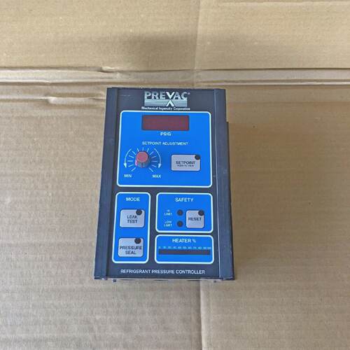 MECHANICAL INGENUITY PREVAC 9090 REFRIGERANT LEAK PREVENTION