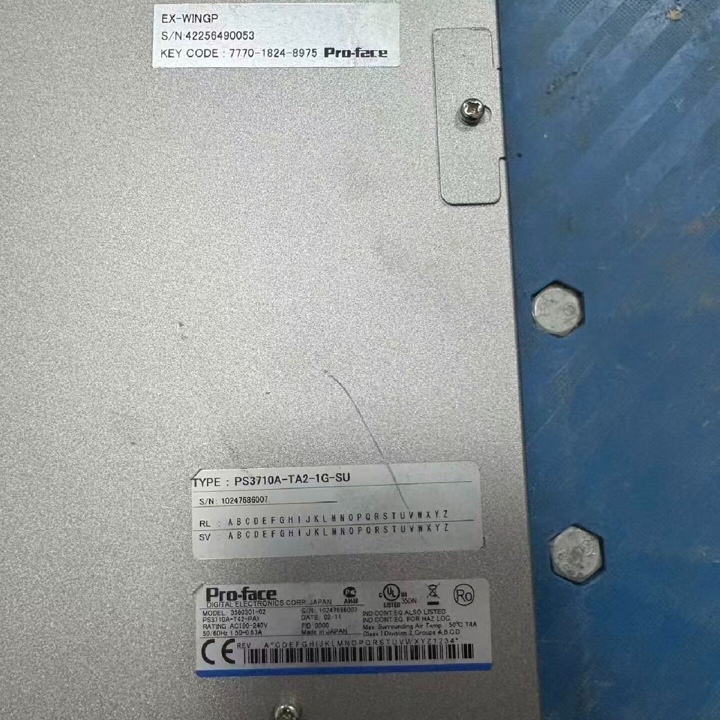 PS3710A-T42-PA1 3580301-02 PS3--议价商品