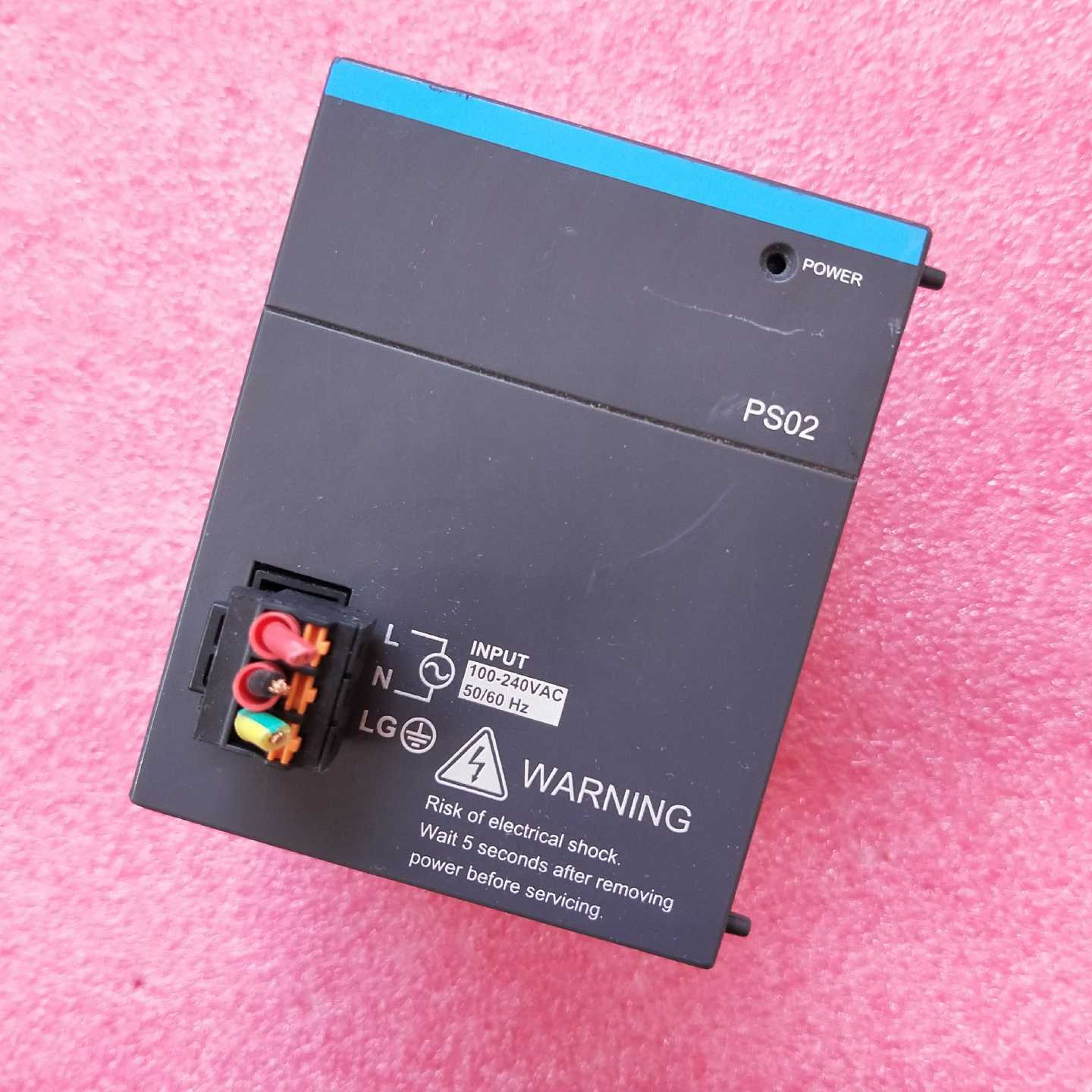 AS-PS02台达PLC电源模块二手拆机功能正常缺--议价商品