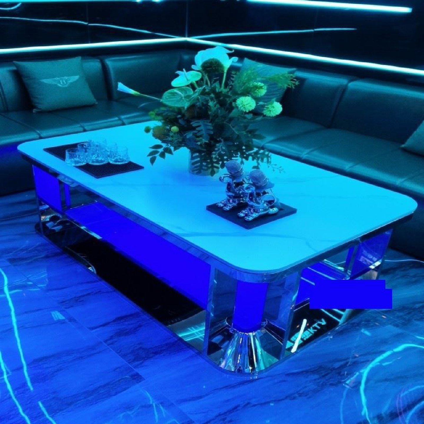 KTV茶几发光夜店迪场慢摇高脚吧台不锈钢桌子铁艺酒吧散台桌椅凳,商业/办公家具,酒吧桌,淘宝优惠券,粉丝福利购,淘宝优惠卷