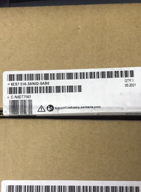 议价6ES7516-3AN01-0AB0西门子CPU 1516-3 PN/DP 6ES7 516-3AN02-