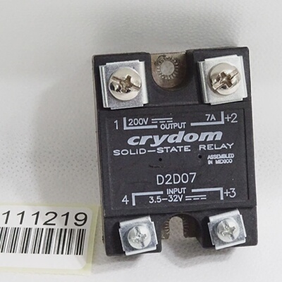 议价Crydom SolidState Relay D2d07适用