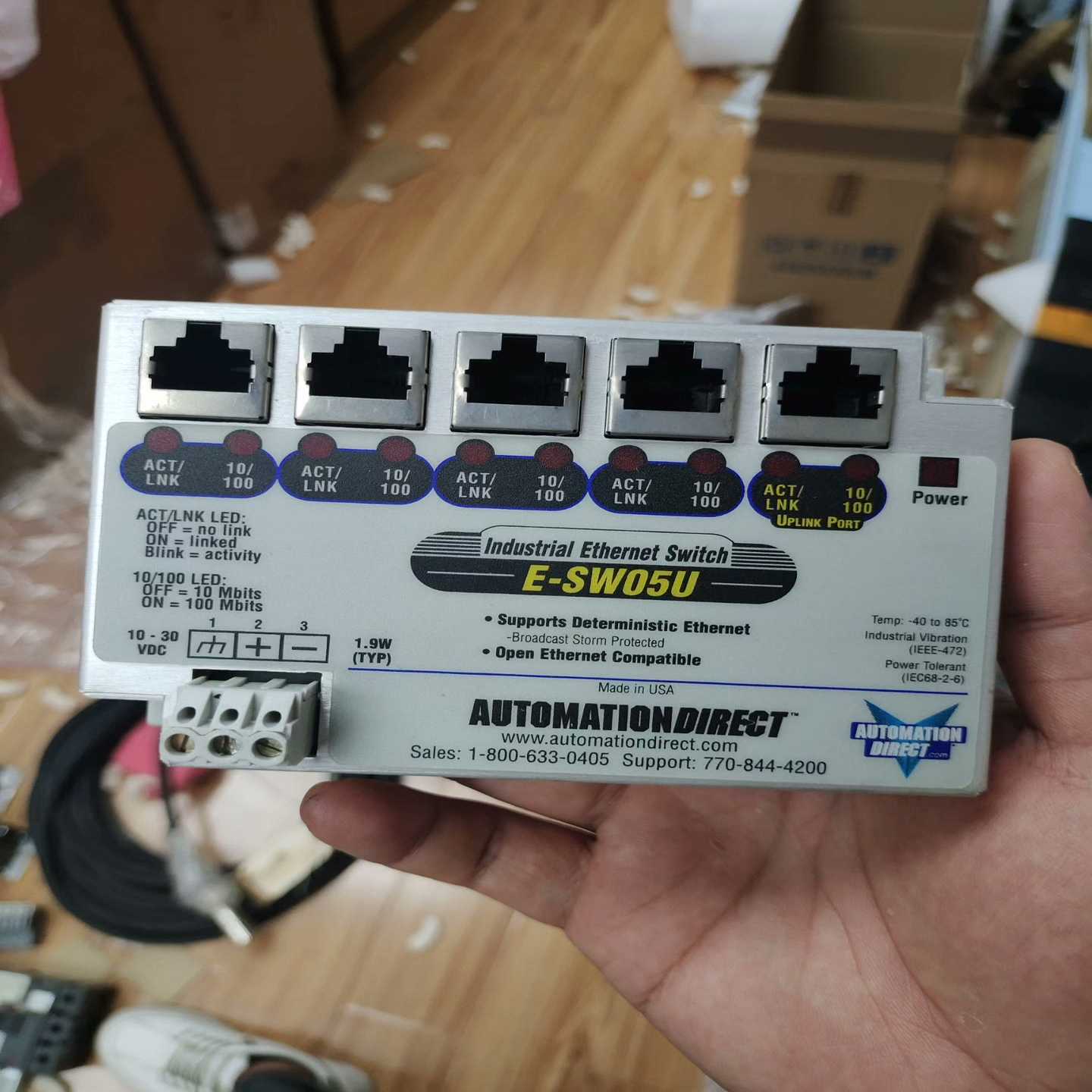 E-SW05UAUTOMATIONDIRECT模块接线板适用