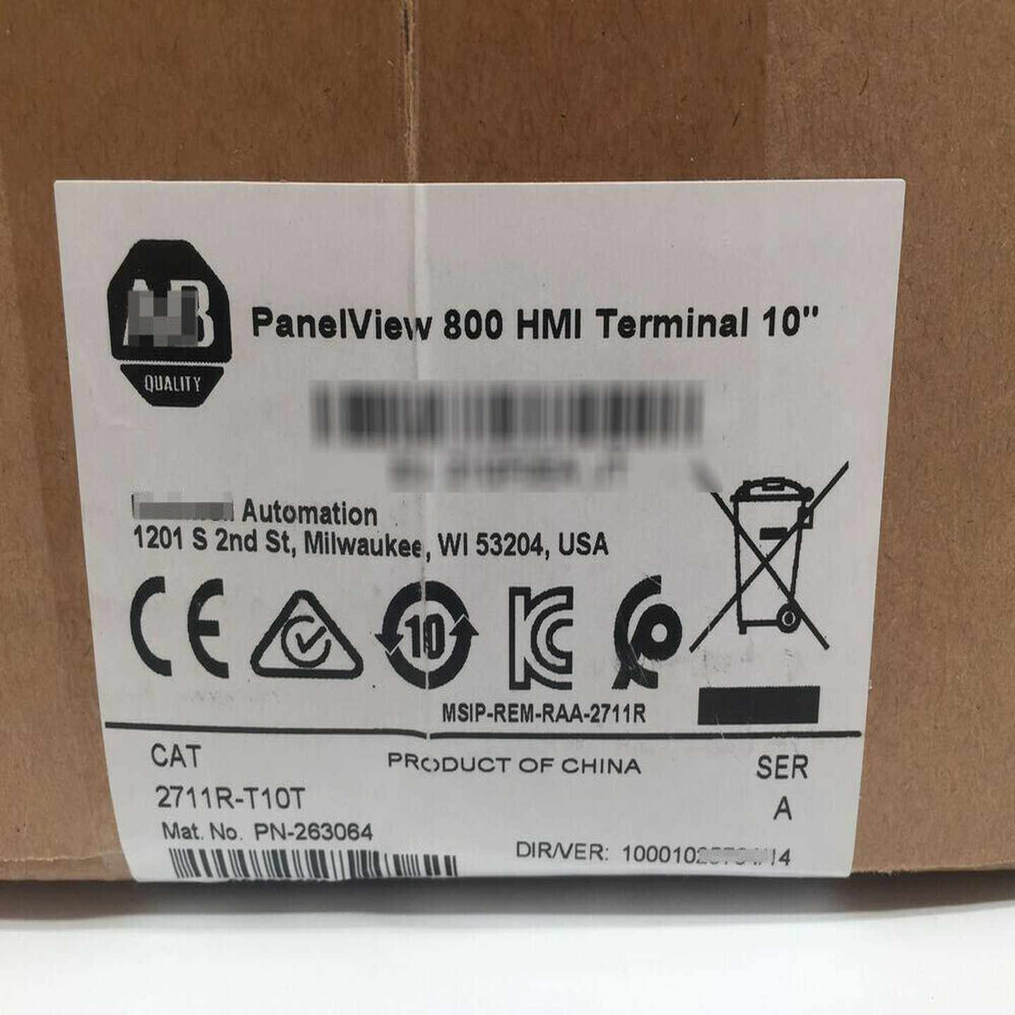[钉子]罗克韦尔模块未拆封2711R-T10T，有需询价