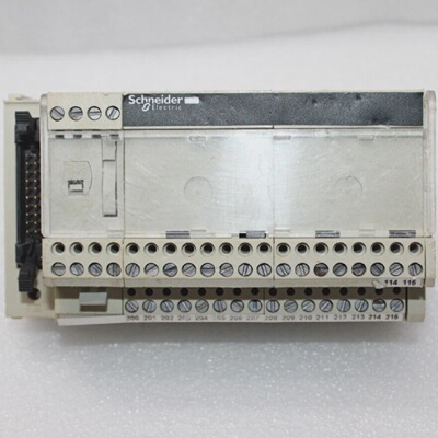 SCHNEIDER ELECTRIC MODICON ABE7H16R20 30VDC WIRING BASE MODU