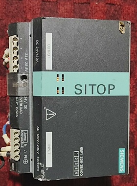 拆机西门子6EP13363BA00电源模块成色及祥参如图-议价