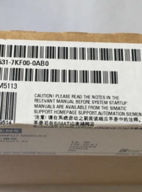 议价西门子6ES7531-7KF00-0AB0S7-1500模拟输入模块6ES75317KF000
